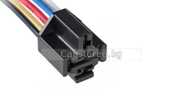 Автомобилнен цокъл за реле 5 пина