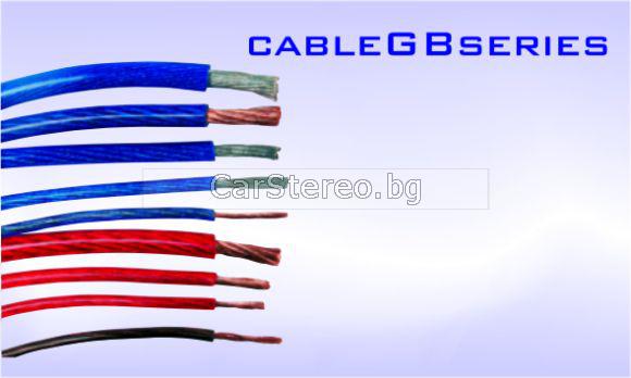 Захранващ кабел 6 mm2 силиконов син, цена на метър