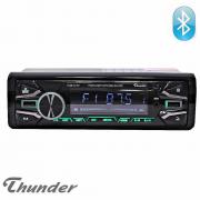 Bluetooth Радио за кола Thunder TUSB-211BT, свалящ се панел, USB SD AUX FM радио, 4x35W