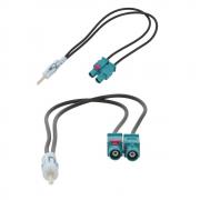 Автомобилен преход за автоантена CAR-104 2xFAKRA мъжки