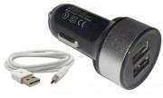 Универсално Зарядно за кола за Телефон Таблет с MICRO USB 2.1A 12V K0-7